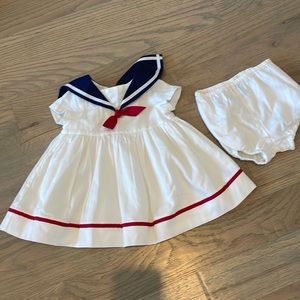 Authentic kids Nautical outfit-0-3 months  New condition